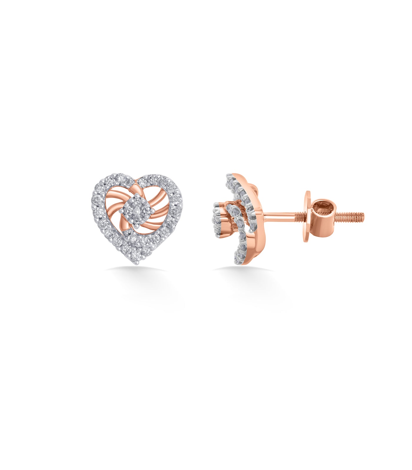 Diamond Heart Loop Tops