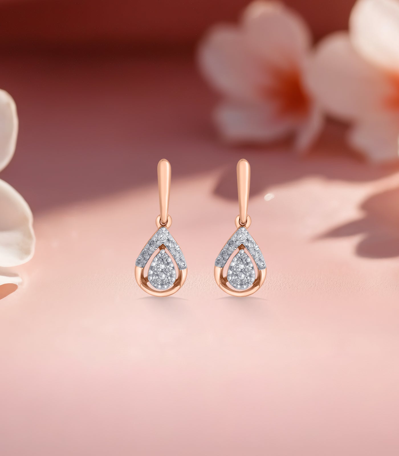 Diamond Dangling Drop Tops