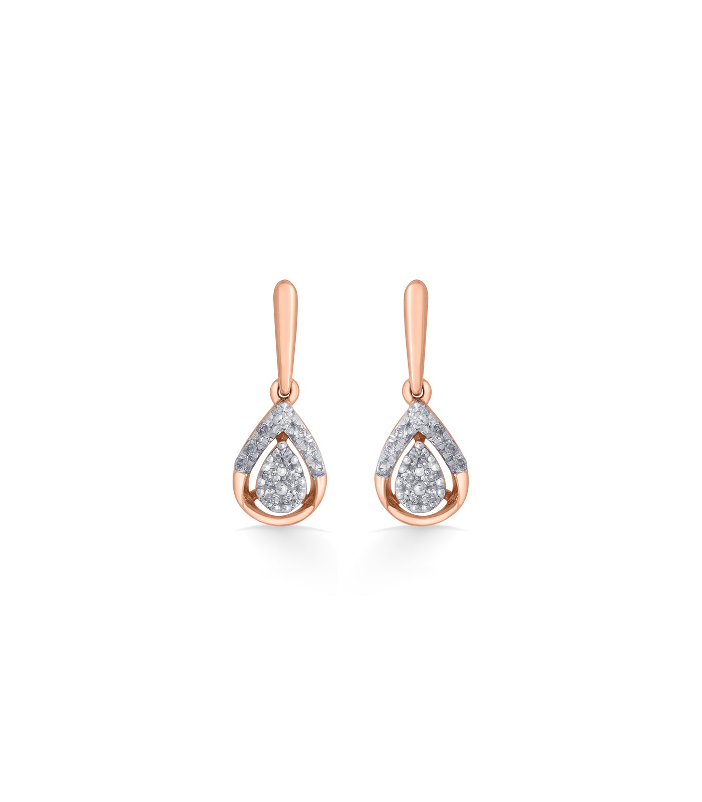 Diamond Dangling Drop Tops