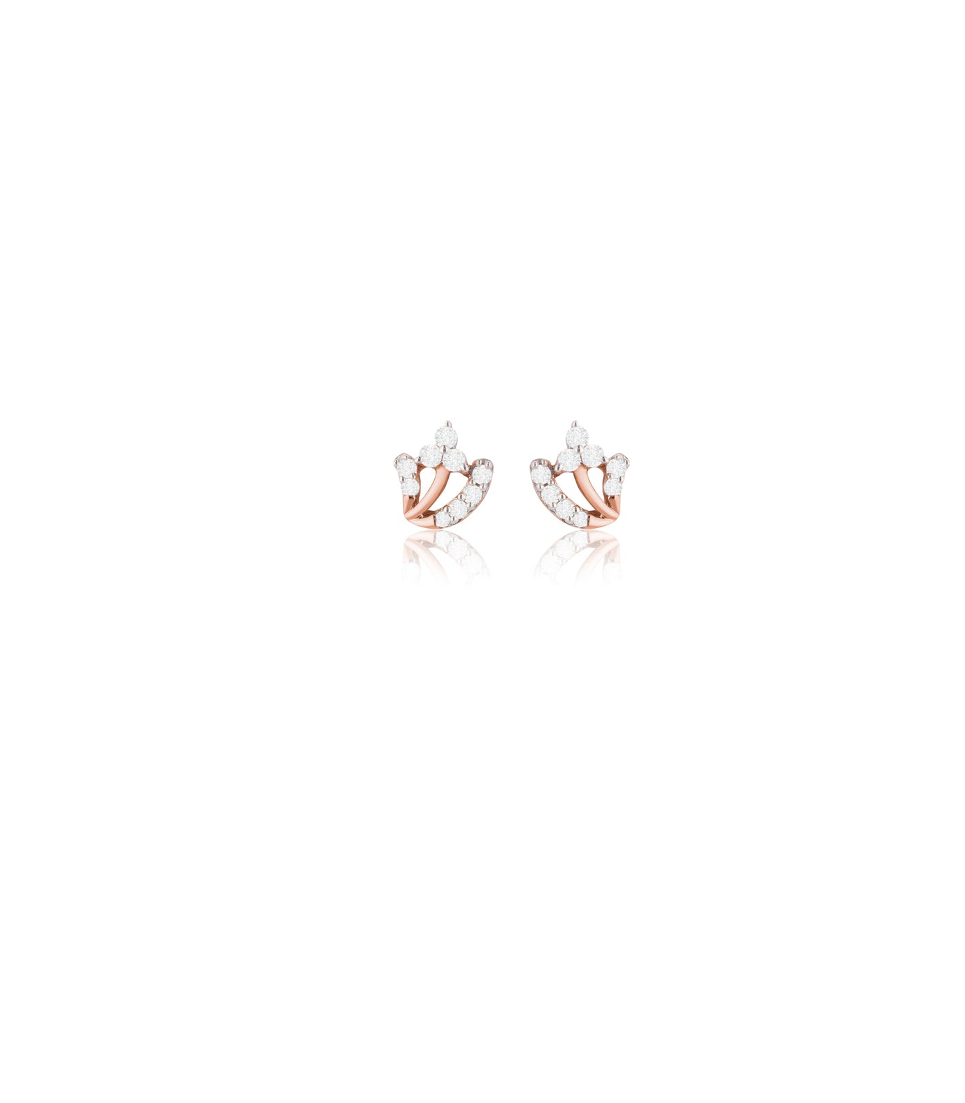 Diamond Spring Blossom Earrings