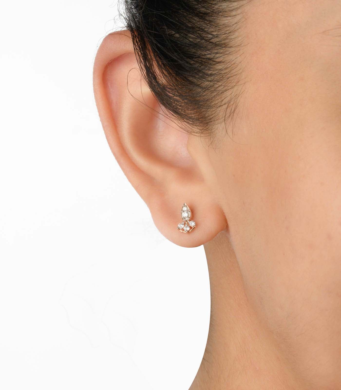 Diamond Petal Pops Earrings