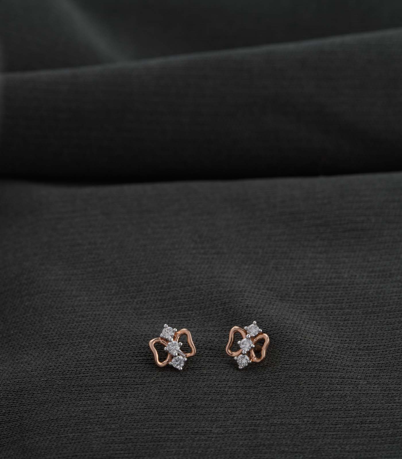 Diamond TinyFlutter Earrings