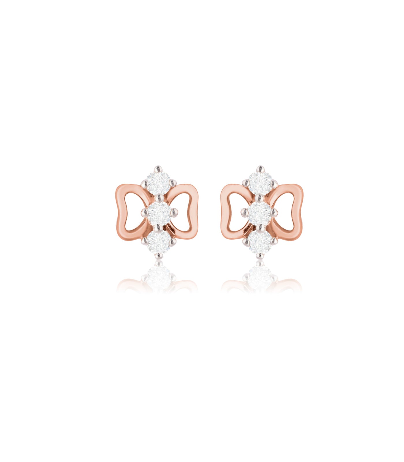 Diamond TinyFlutter Earrings
