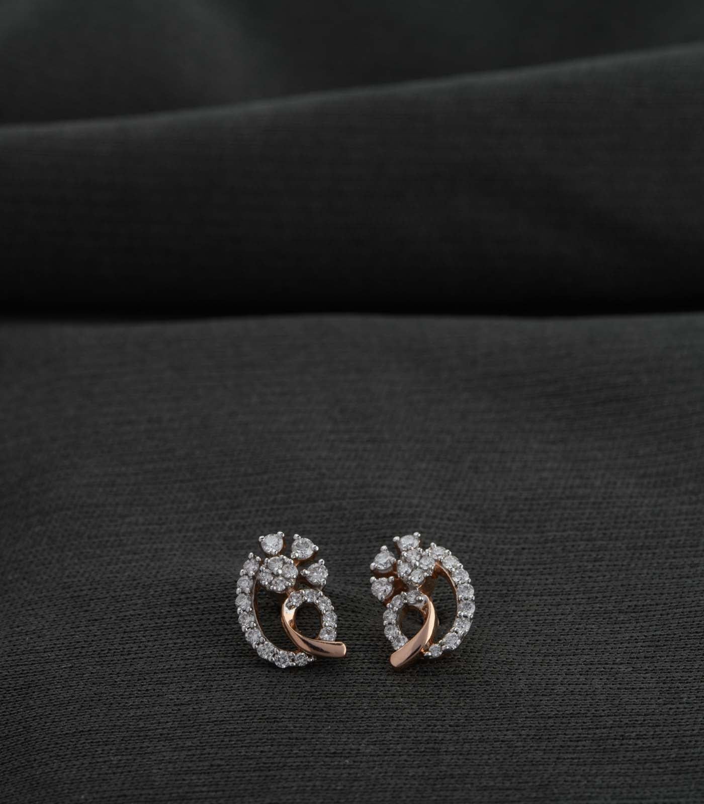Diamond CurlCraft Earrings