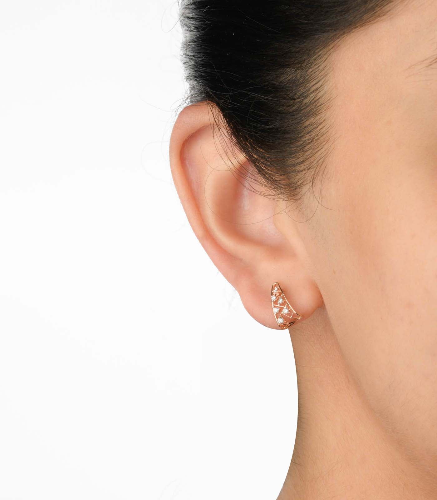 Diamond Mazecraft Earrings