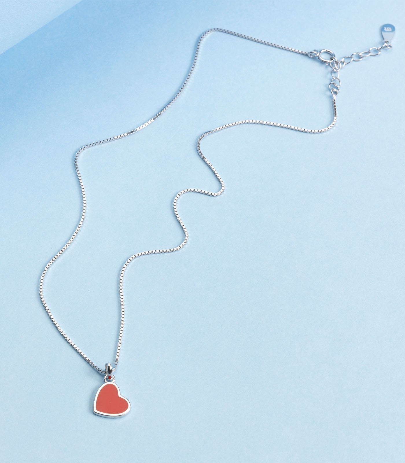 Dual Heart Necklace (Silver)