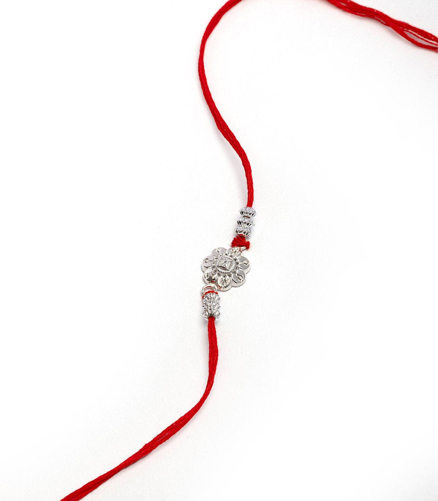 Silver Rakhi - The Central Square Design