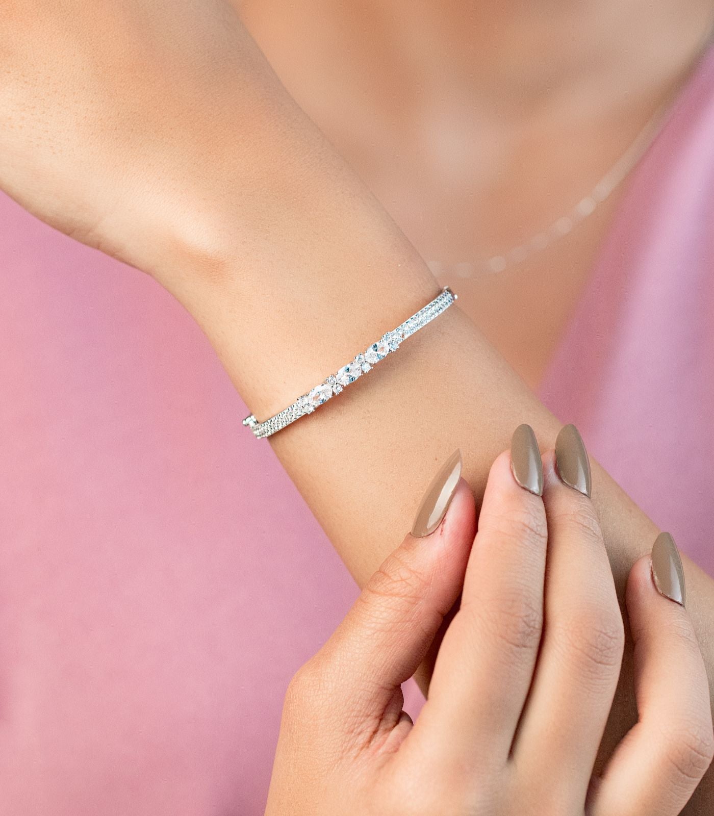 Sparkling Nirvana Bracelet (Silver)
