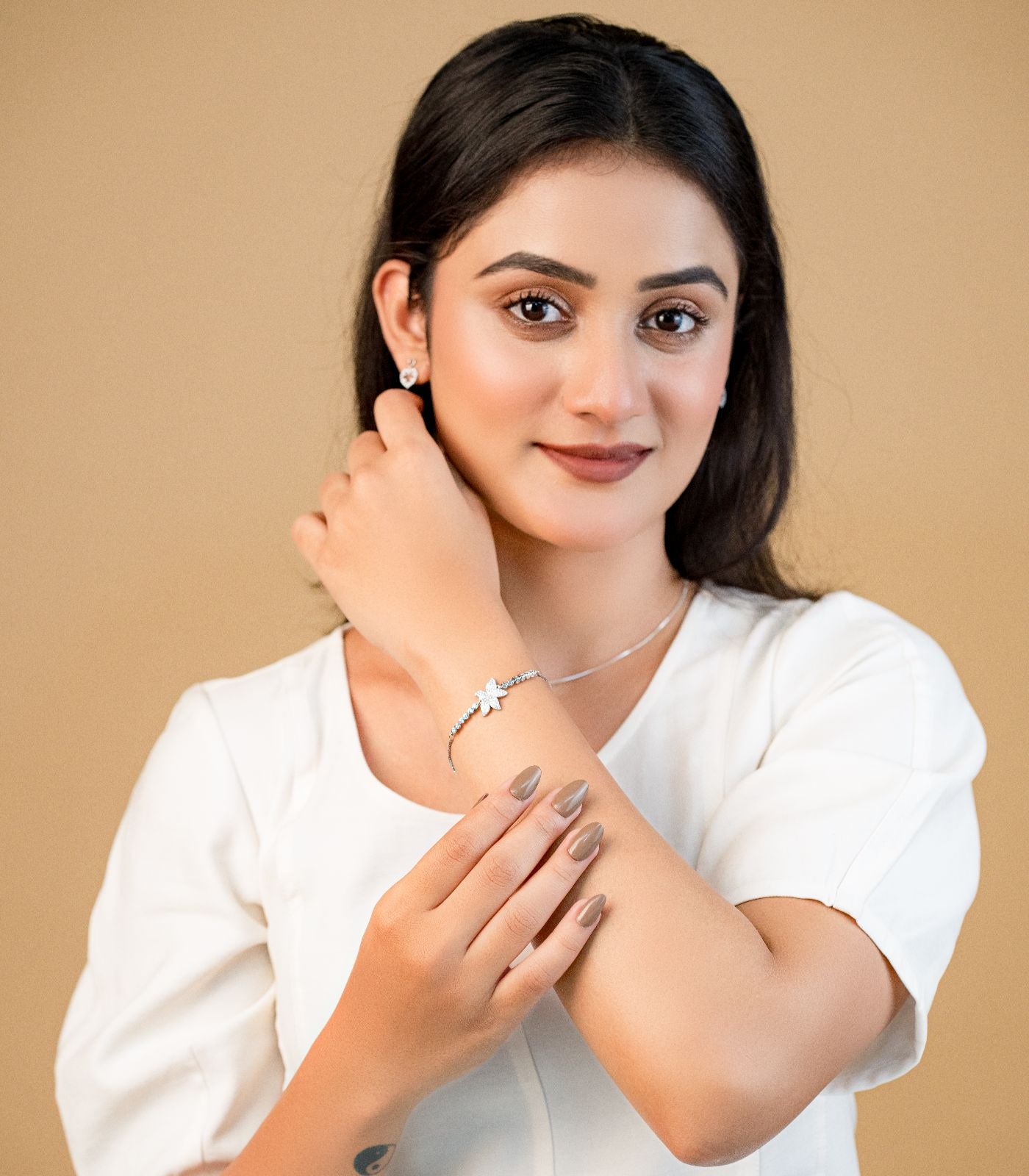 Blooming Love Bracelet (Silver)