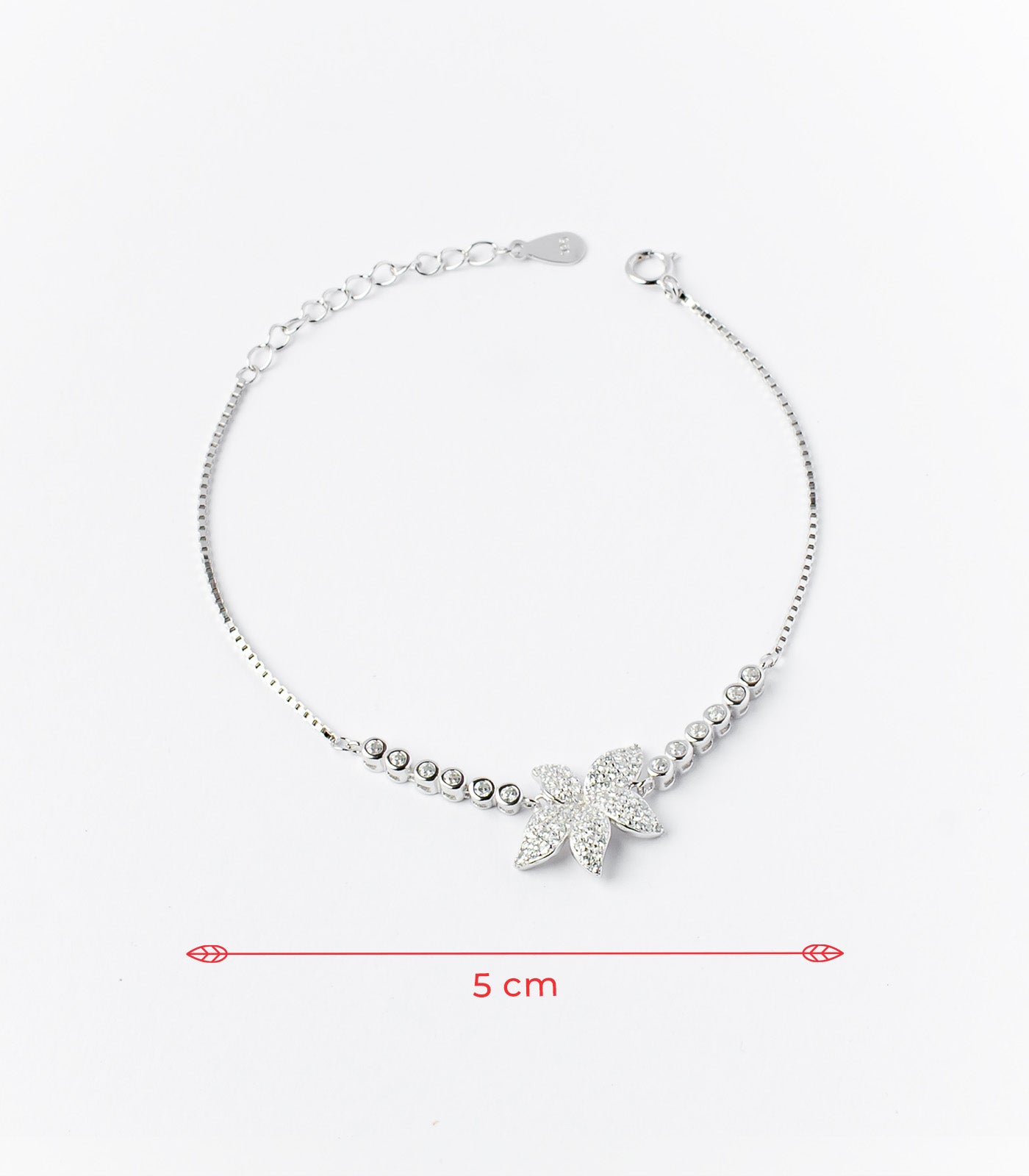 Blooming Love Bracelet (Silver)