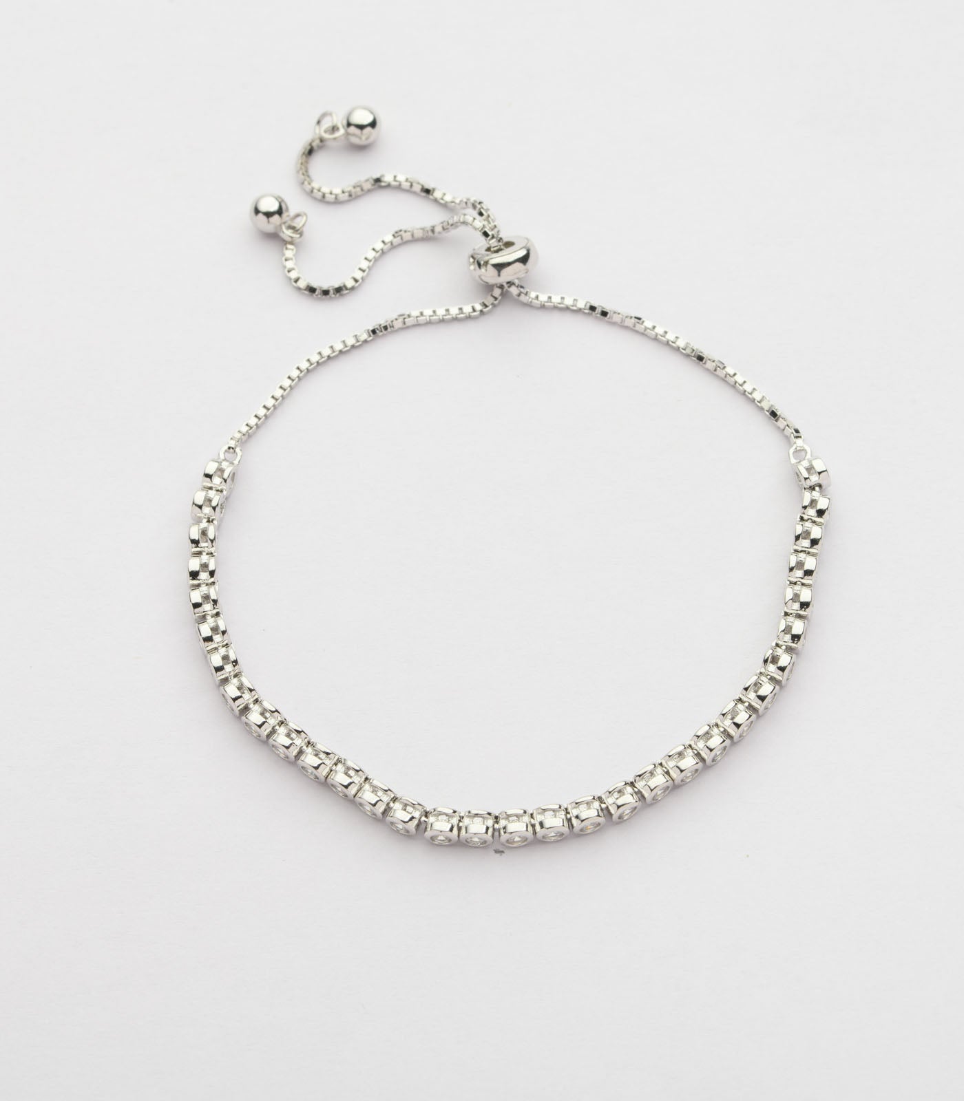 Stone Sequence Bracelet (Silver)