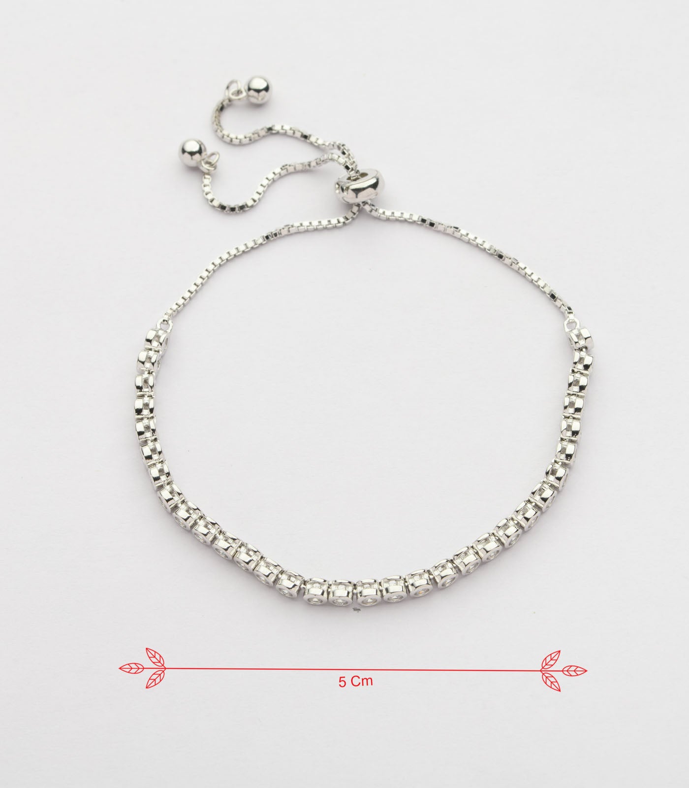 Stone Sequence Bracelet (Silver)