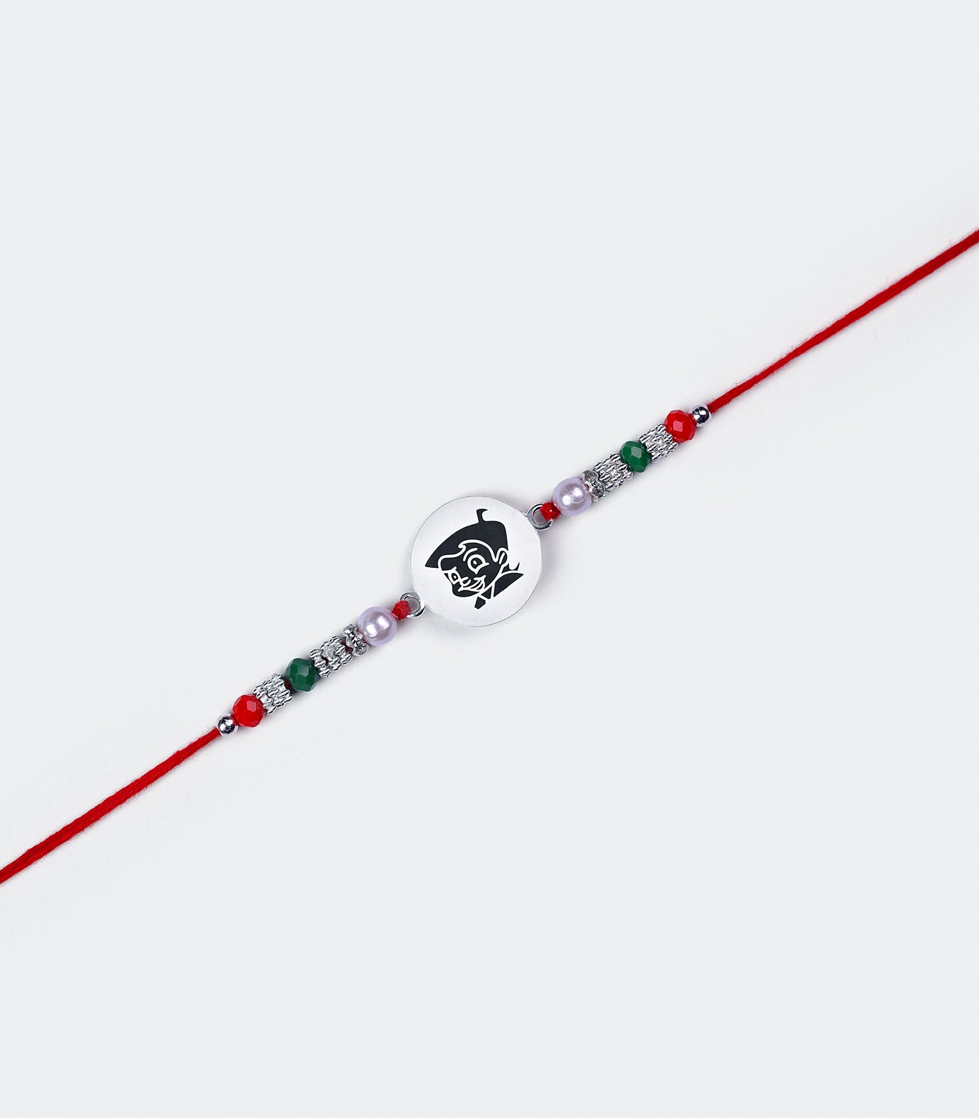 Silver Rakhi - Chota Bheem Design