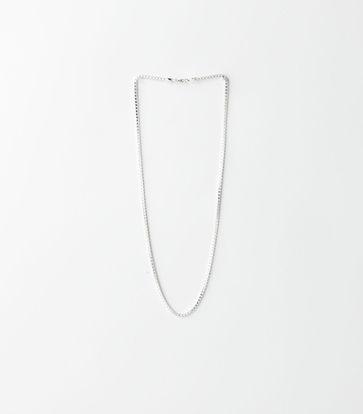 Modern Motif Mens Chain (66 cm) (Silver)