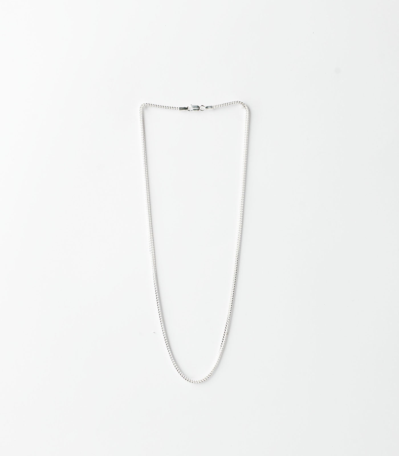 Sleek Mens Chain (45.7 cm) (Silver)