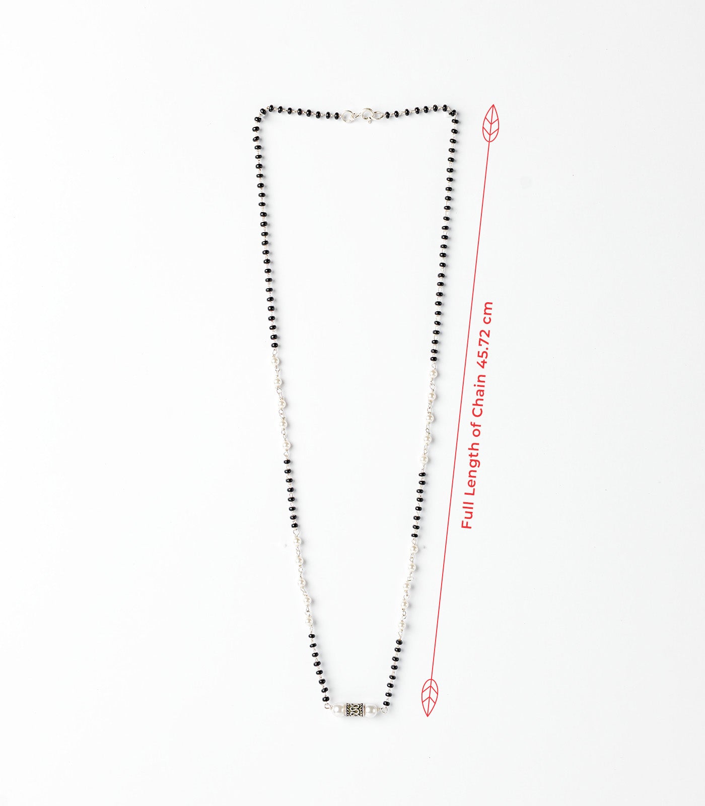 Silver Artistic Pearl Mangalsutra