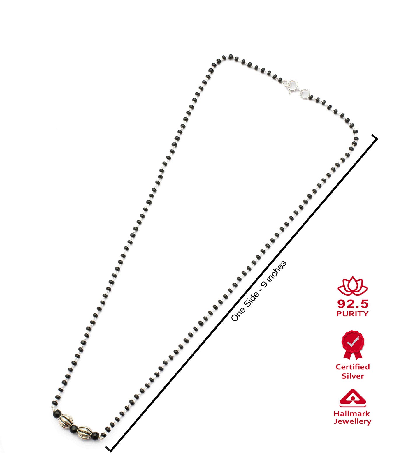 Silver Pearl Mangalsutra