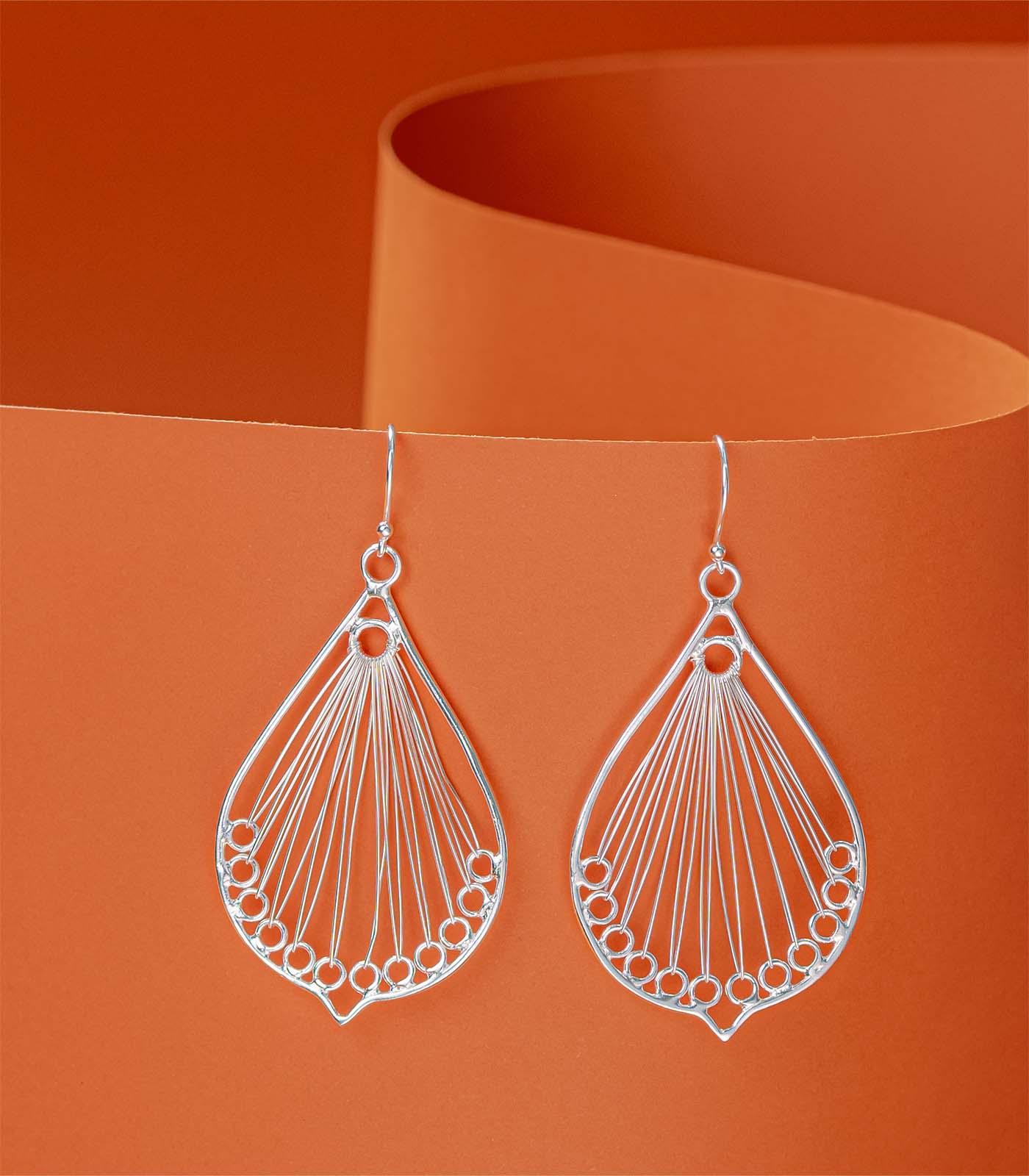 Mystic Drop Earrings (Silver)