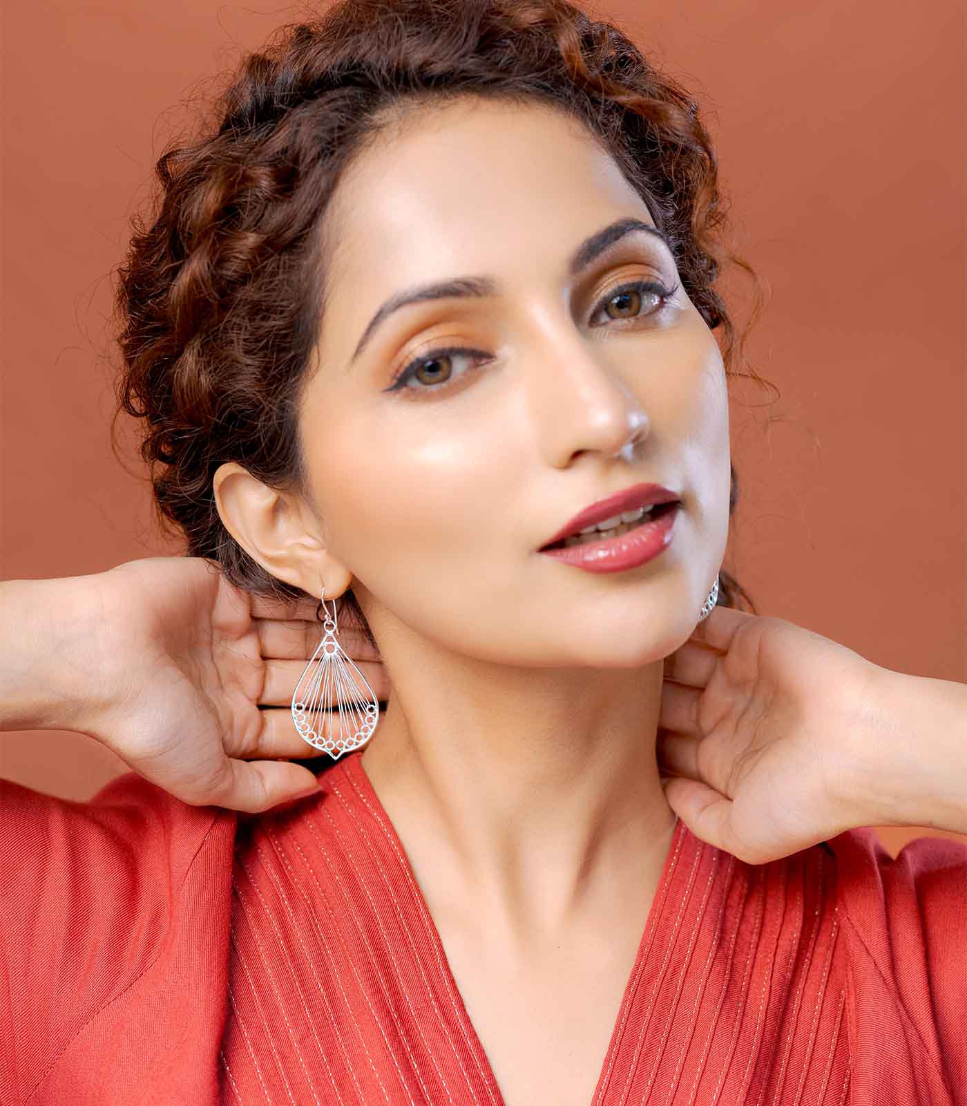 Mystic Drop Earrings (Silver)