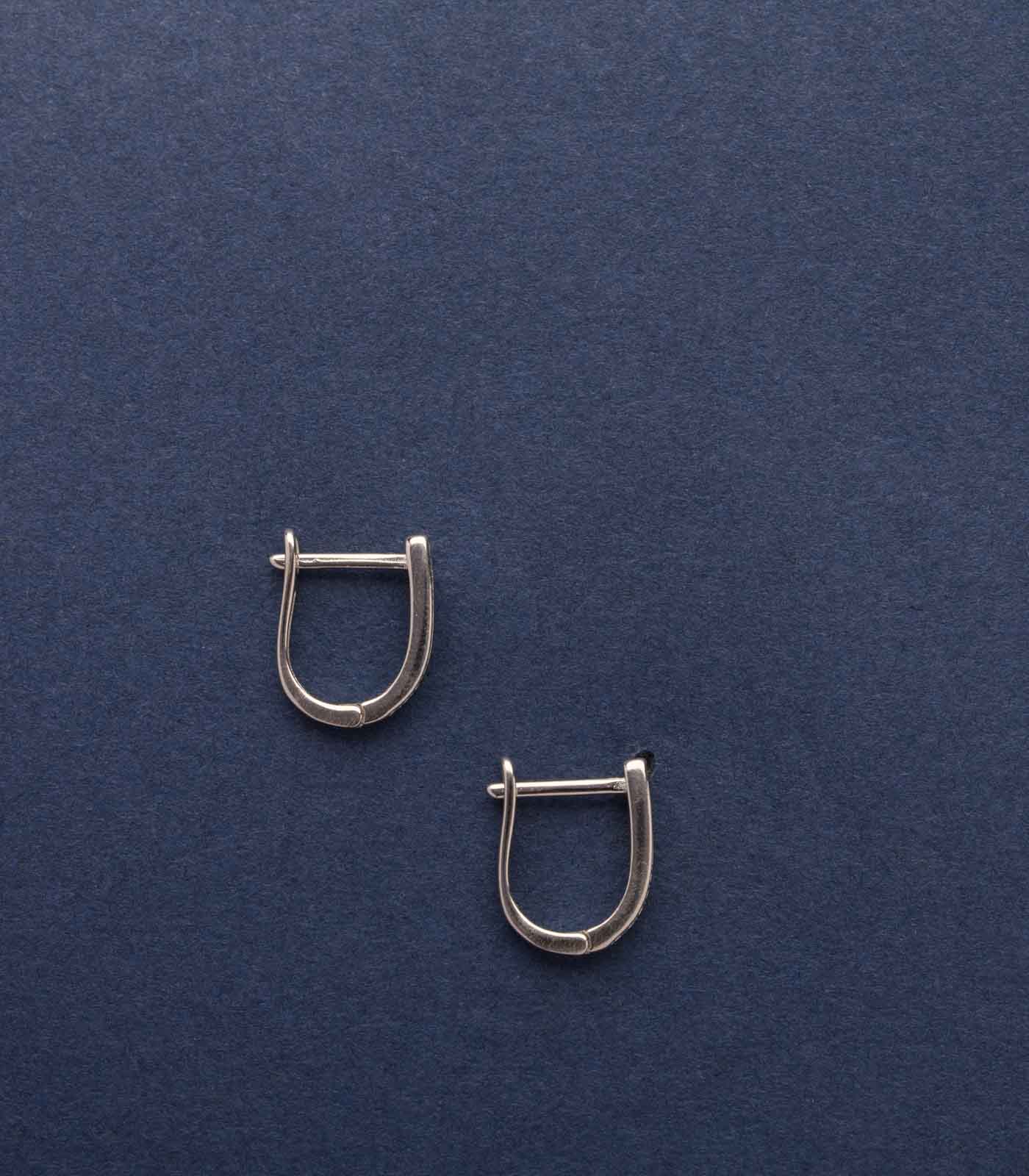 Elegant Rhythm Hoops (Silver)