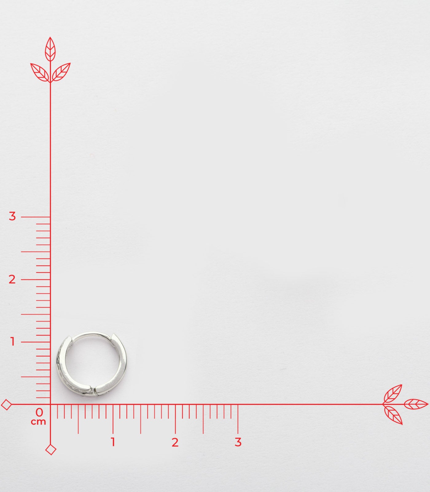 Gorgeous Gleam Hoops  (Silver)