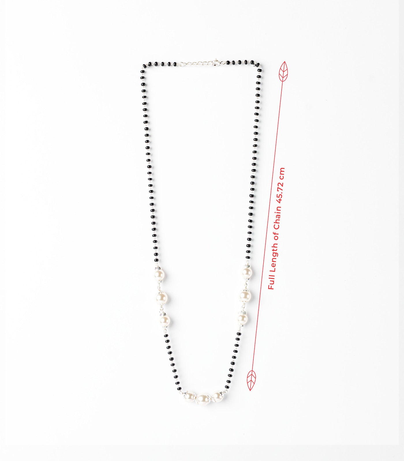 Silver Triple Pearl Series Mangalsutra
