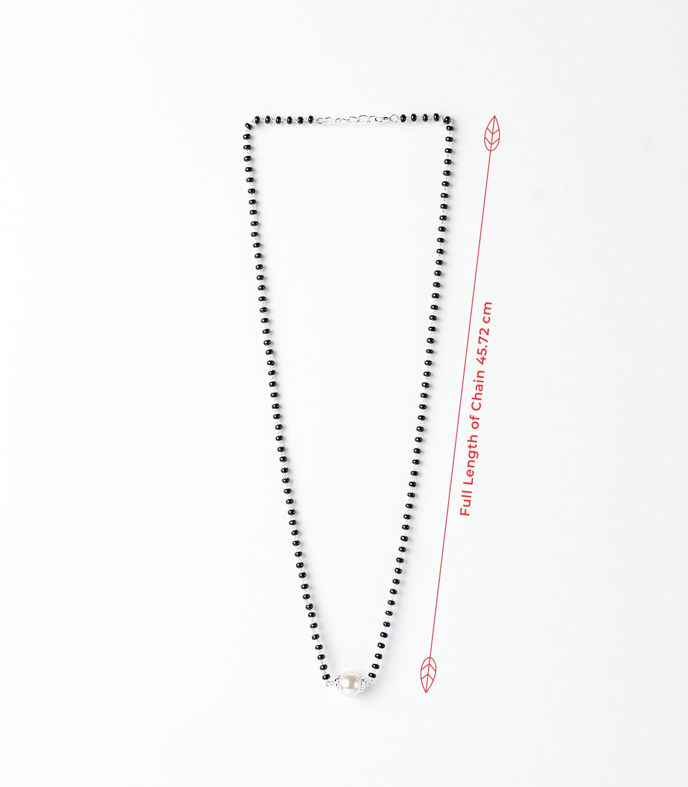 Single Pearl Mangalsutra (Silver)