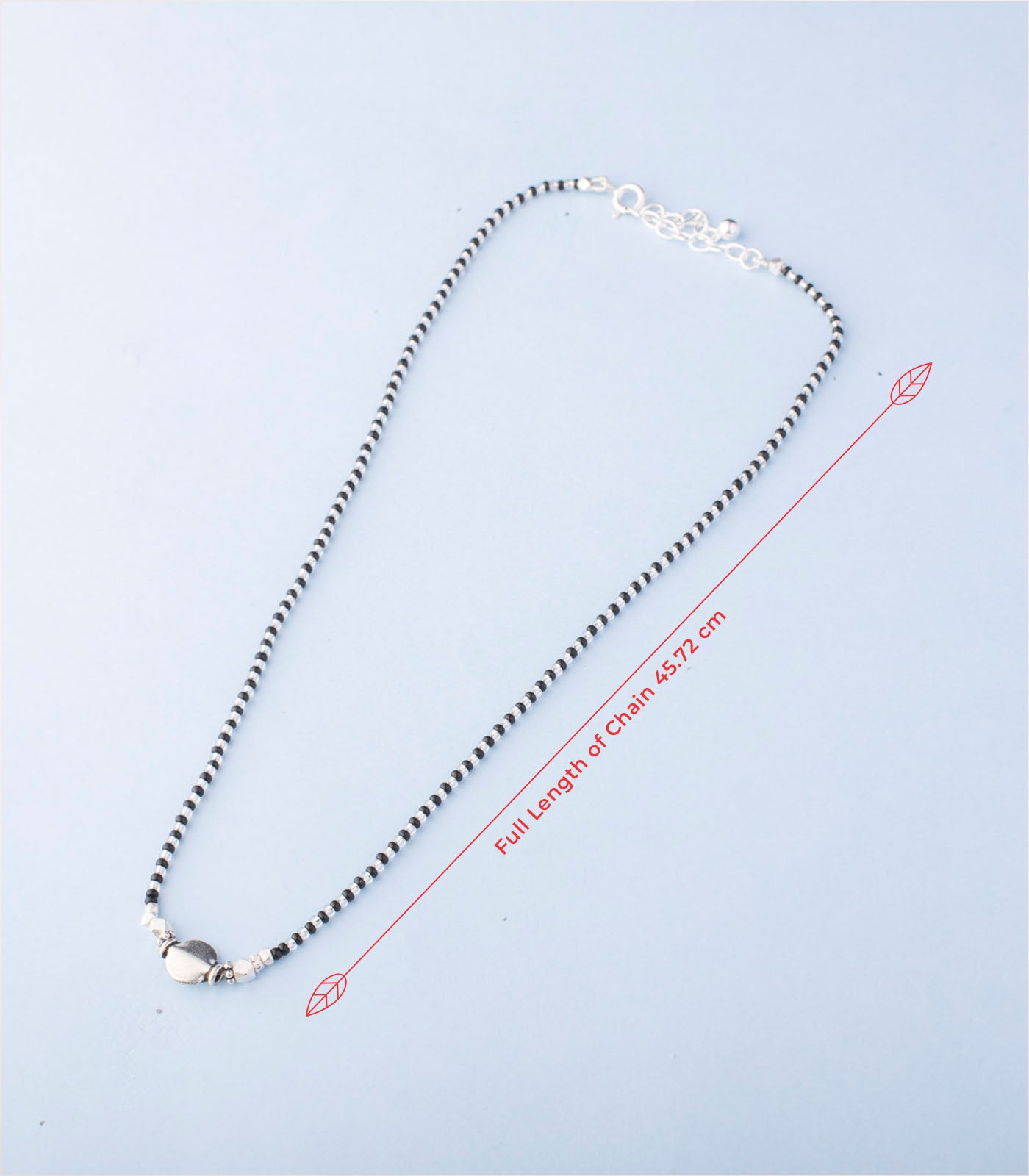 Swirl Antique Mangalsutra (Silver)