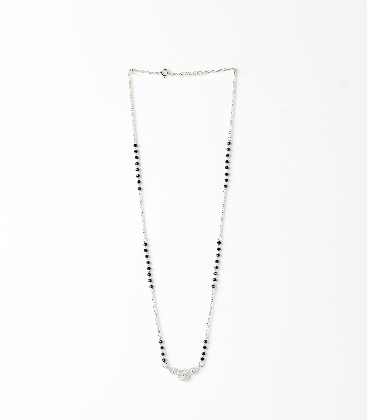 The Classic Elegance Mangalsutra (Silver)