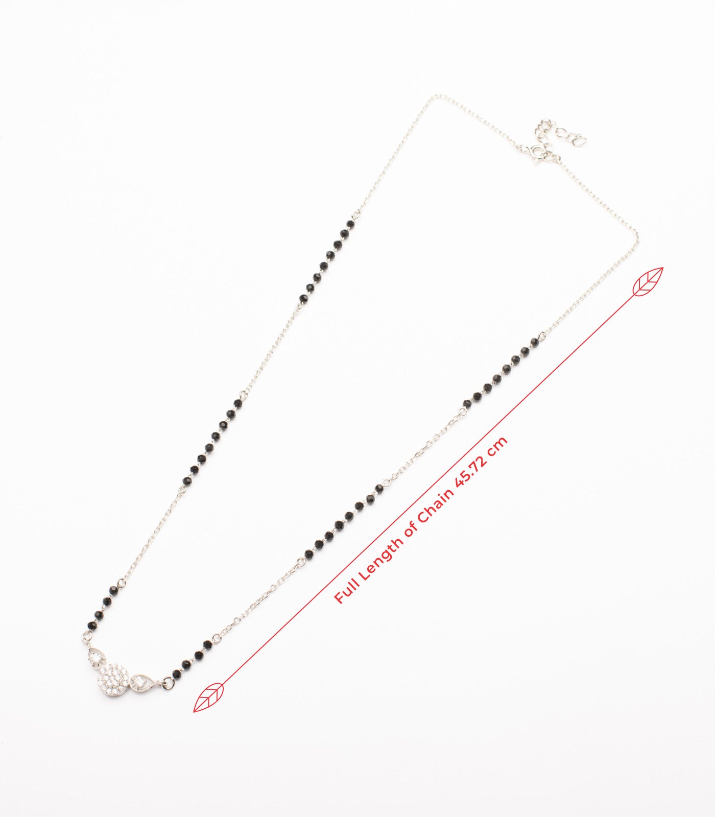 The Classic Elegance Mangalsutra (Silver)