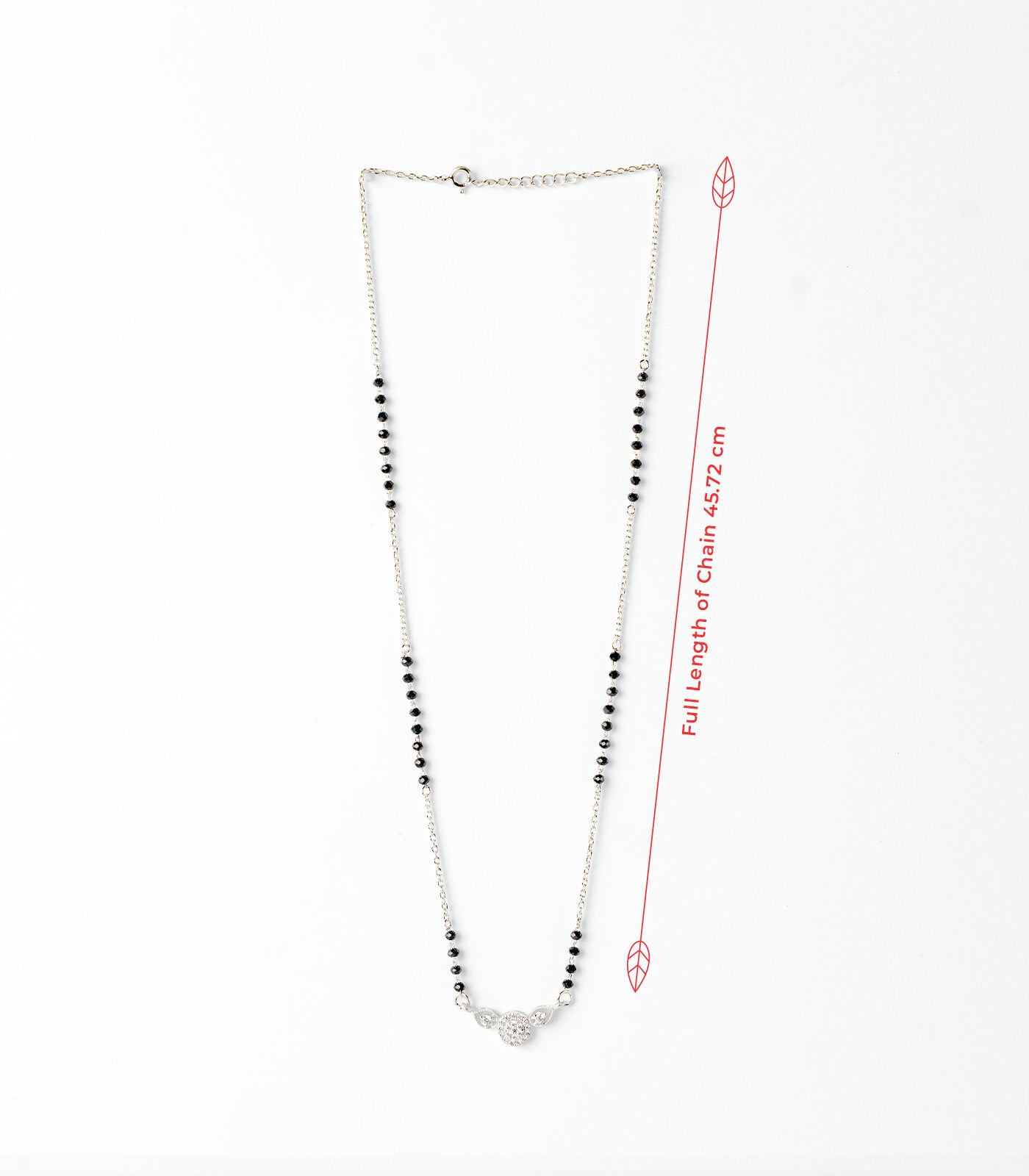 The Classic Elegance Mangalsutra (Silver)