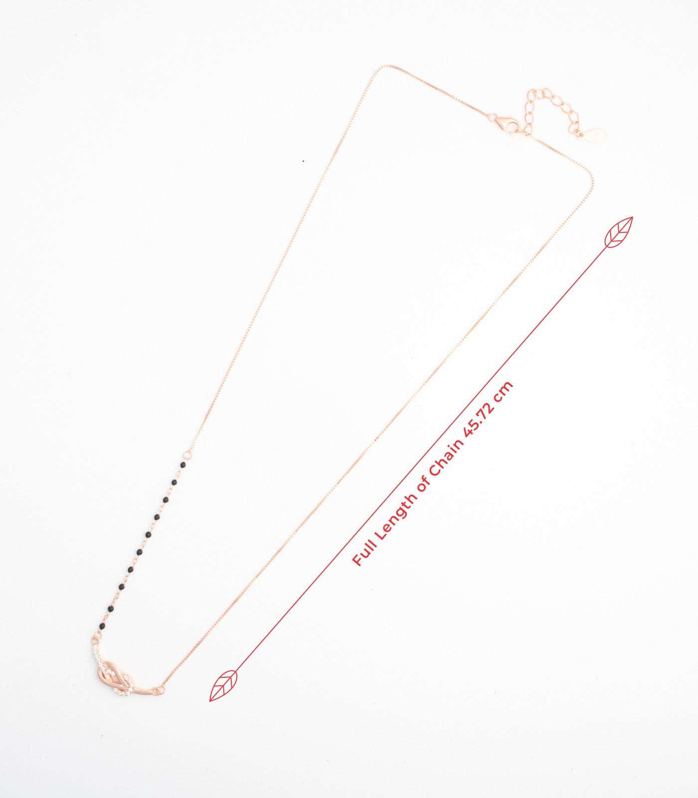 Infinity Stone Mangalsutra (Silver)