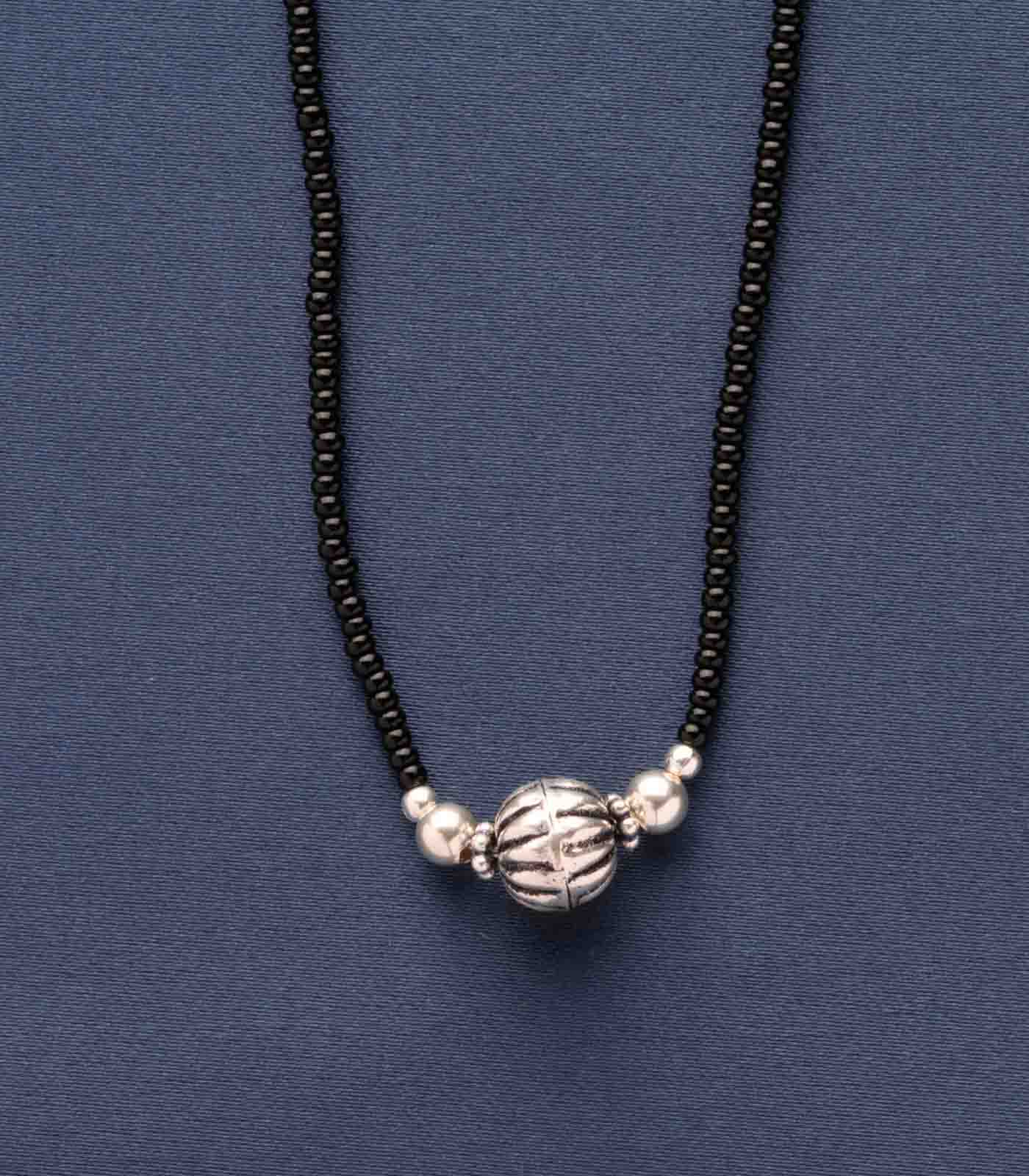 Silver Antique Mangalsutra