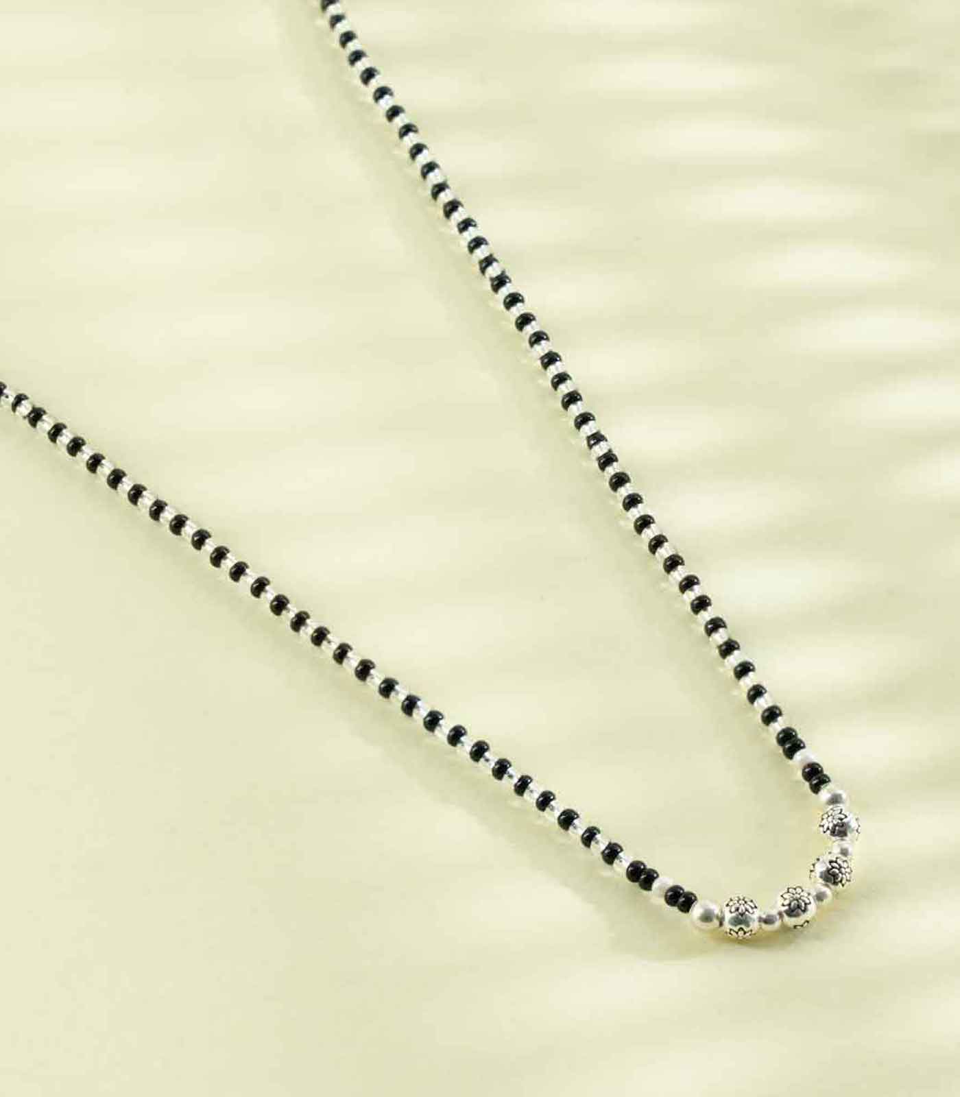 Link Of Orbs Mangalsutra (Silver)