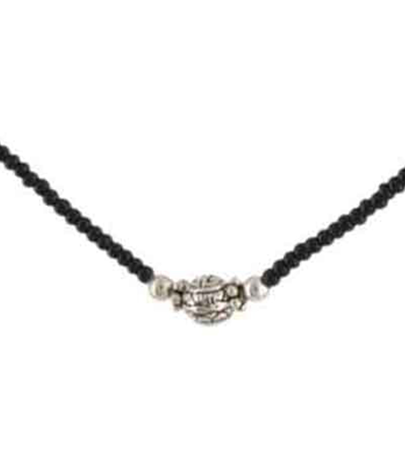 Single Orb Mangalsutra (Silver)