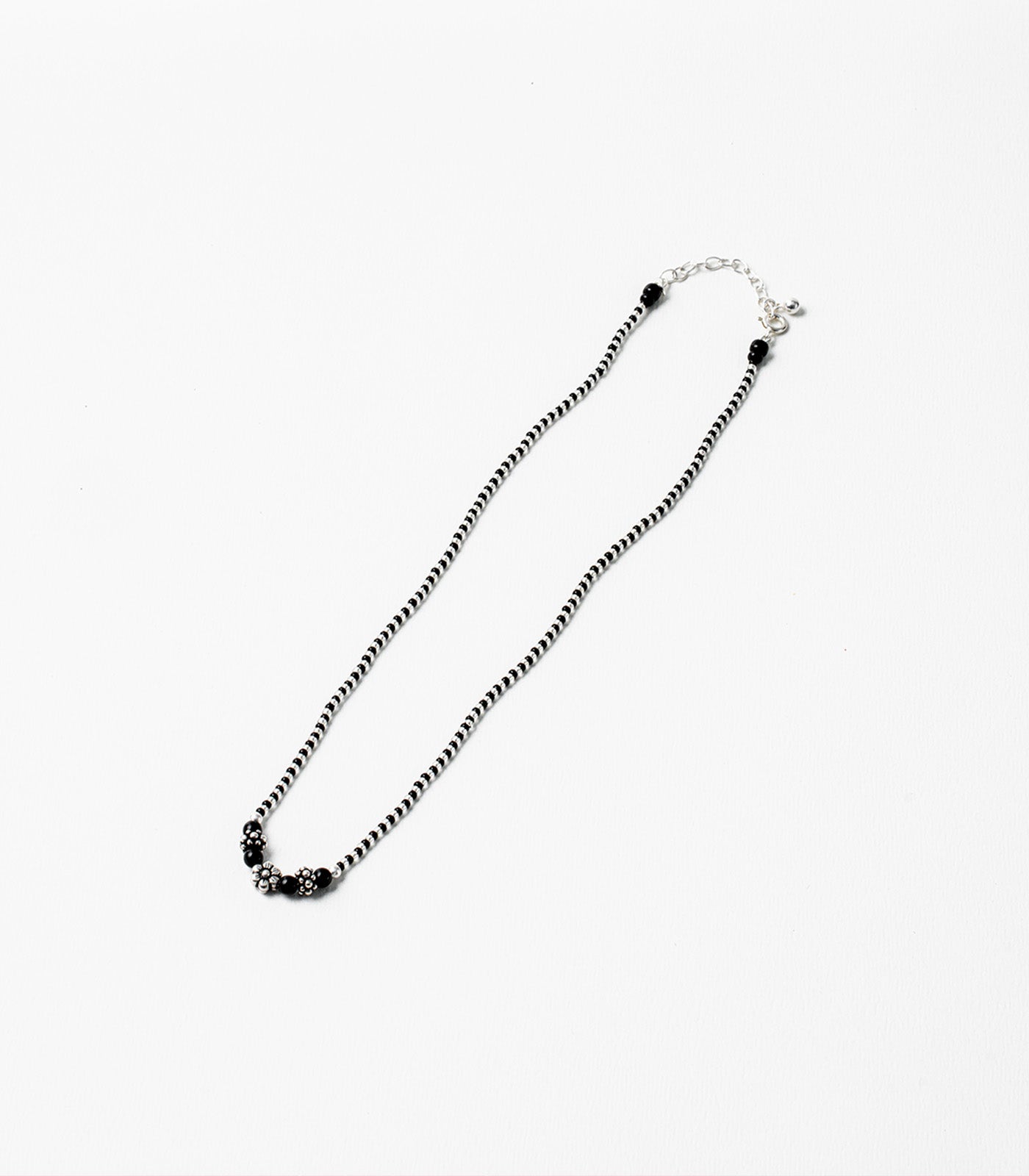 Classic Floral Antique Mangalsutra (Silver)