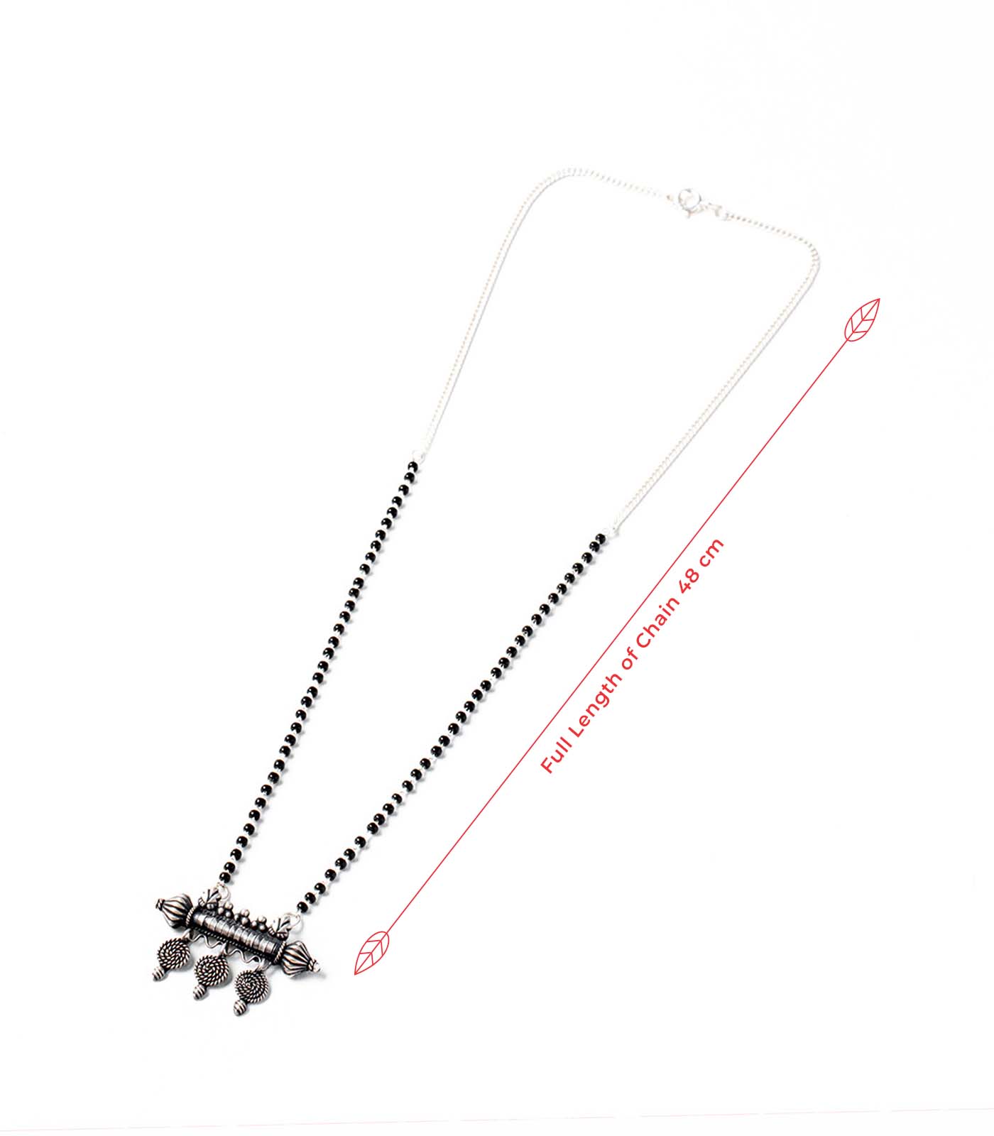 Traditional Designer Antique Mangalsutra (Silver)