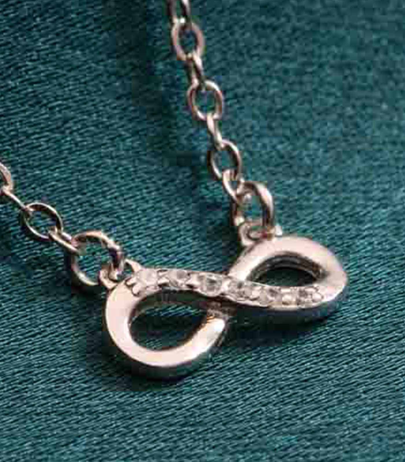 Infinity Necklace (Silver)