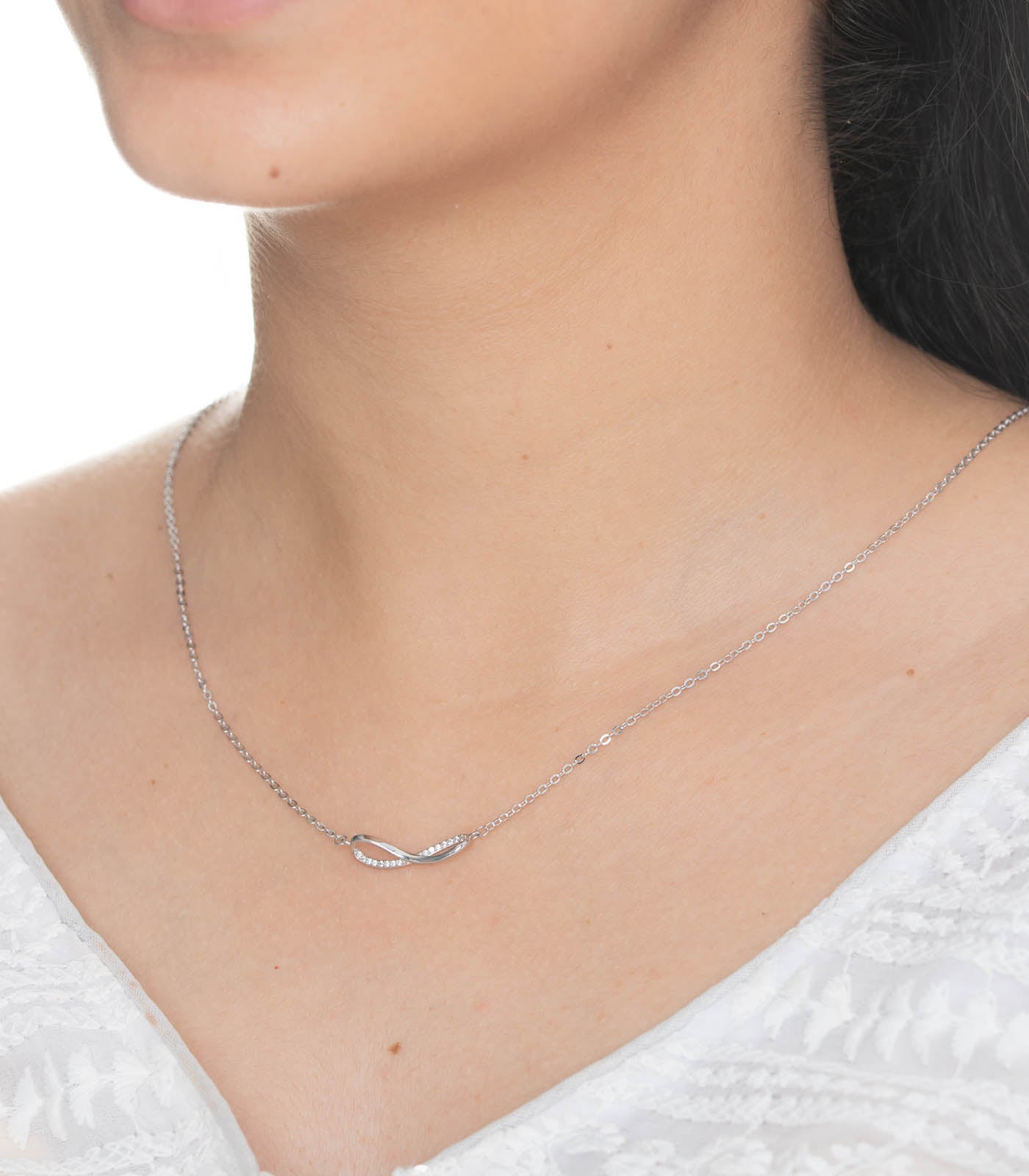 Infinity Necklace (Silver)