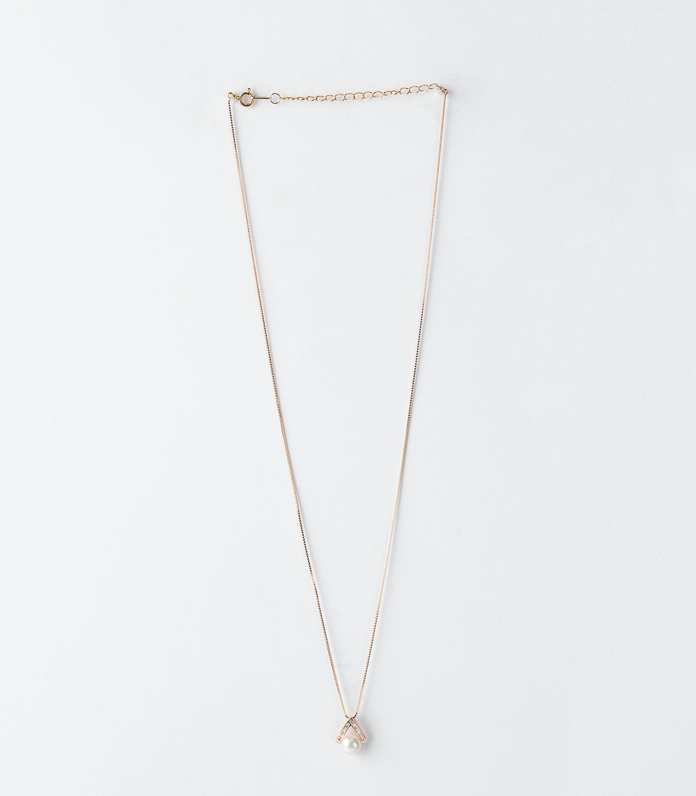 Pretty Pearl Necklace (Silver)