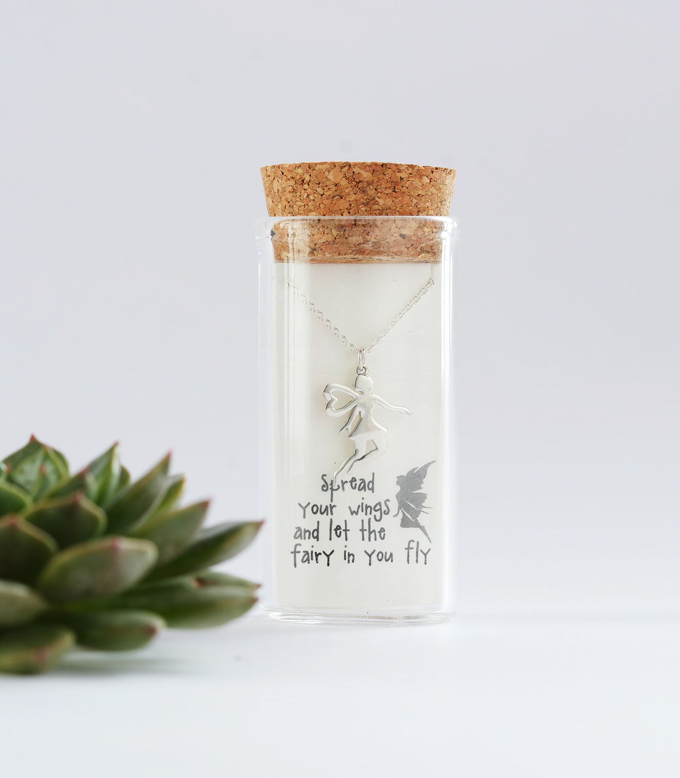 Fairy Silver Necklace