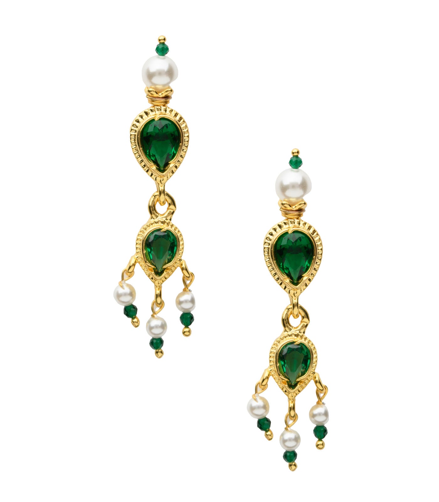 Silver Single Moti Mala Tanmani Set