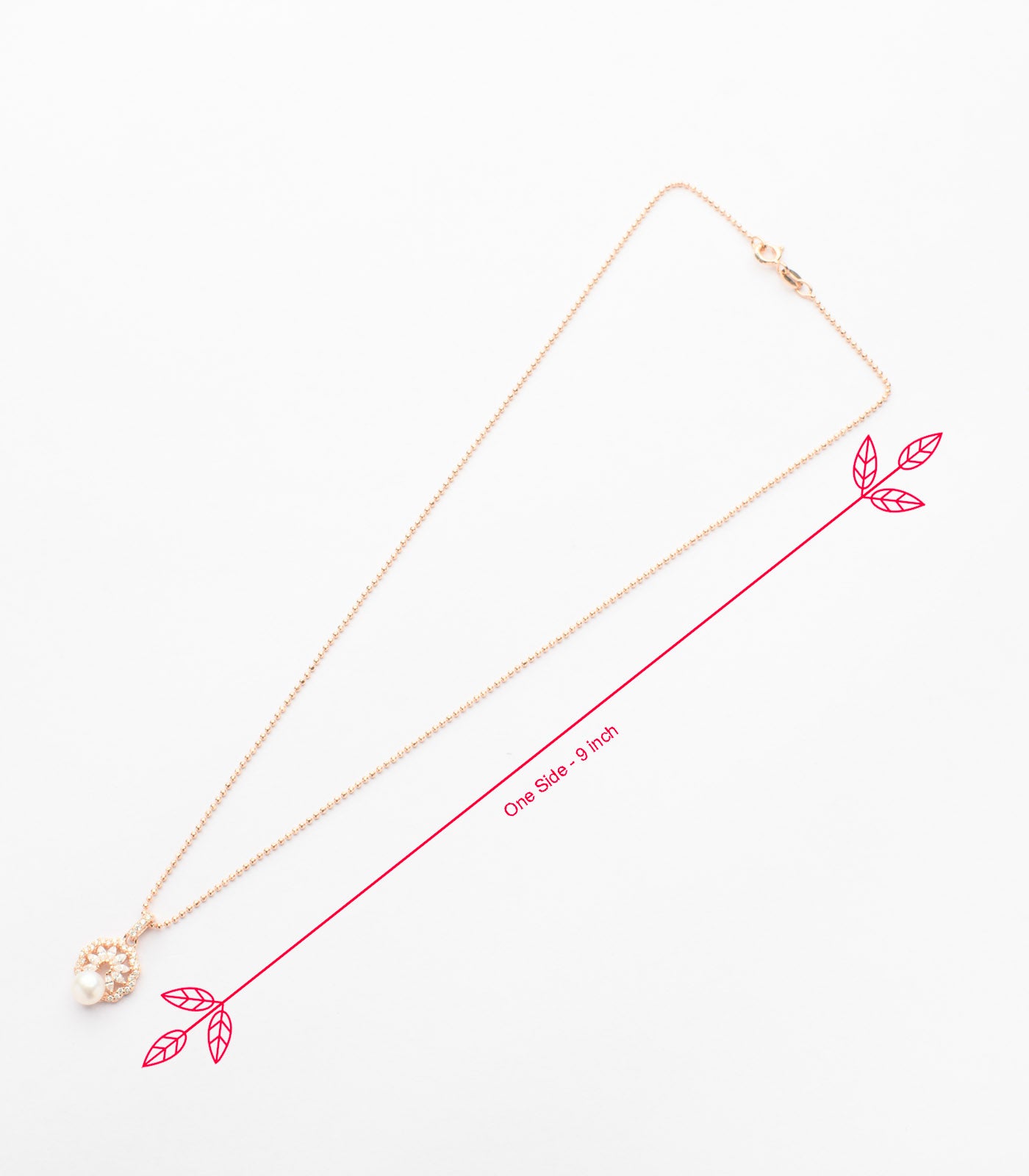 Rise Of Love Necklace Set (Silver)