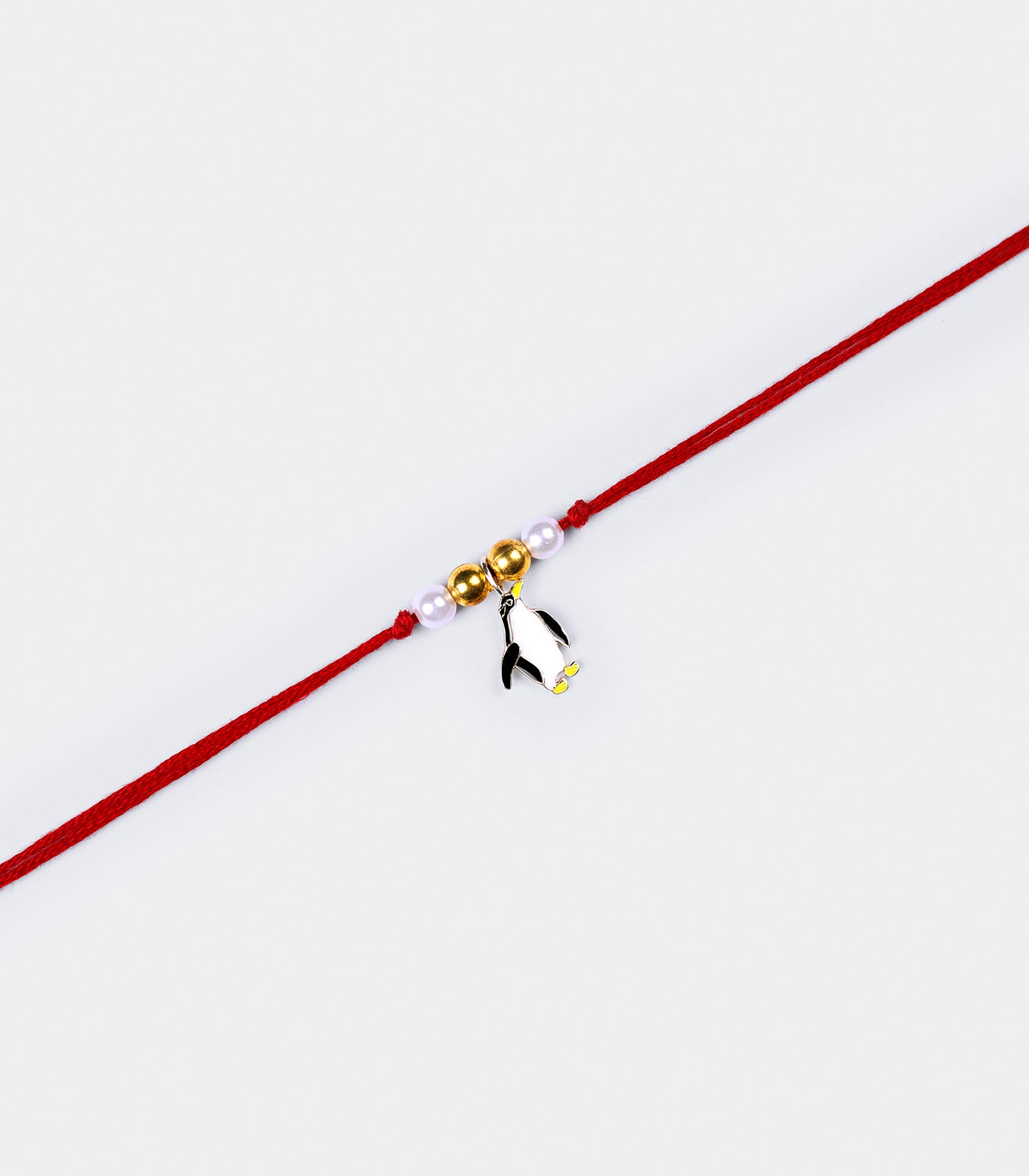Silver Penguine Rakhi