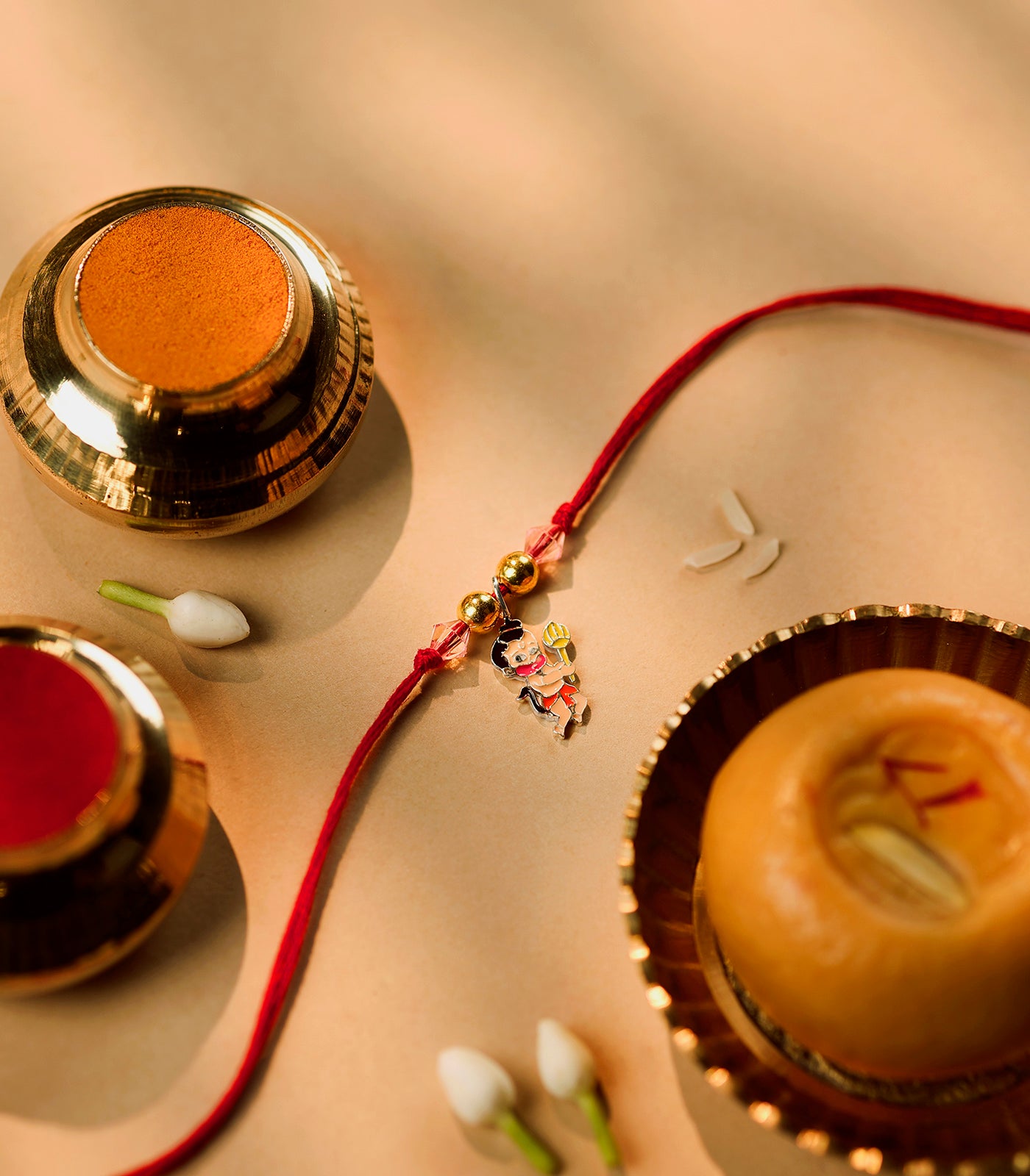 Silver Bal Hanuman Rakhi