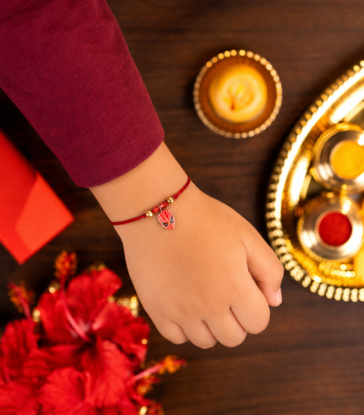 Silver Spiderman Rakhi