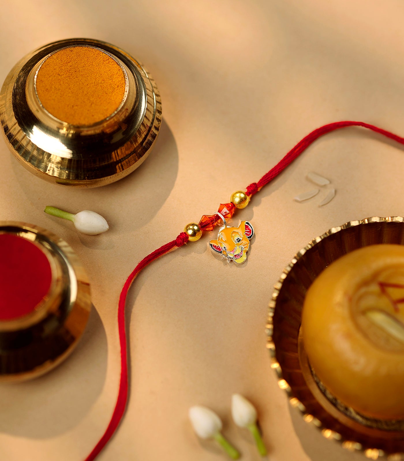 Silver Simba Rakhi