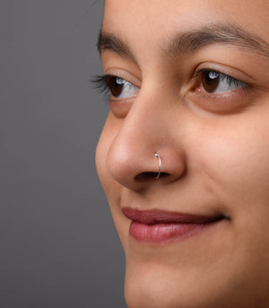 Silver Nose Ring