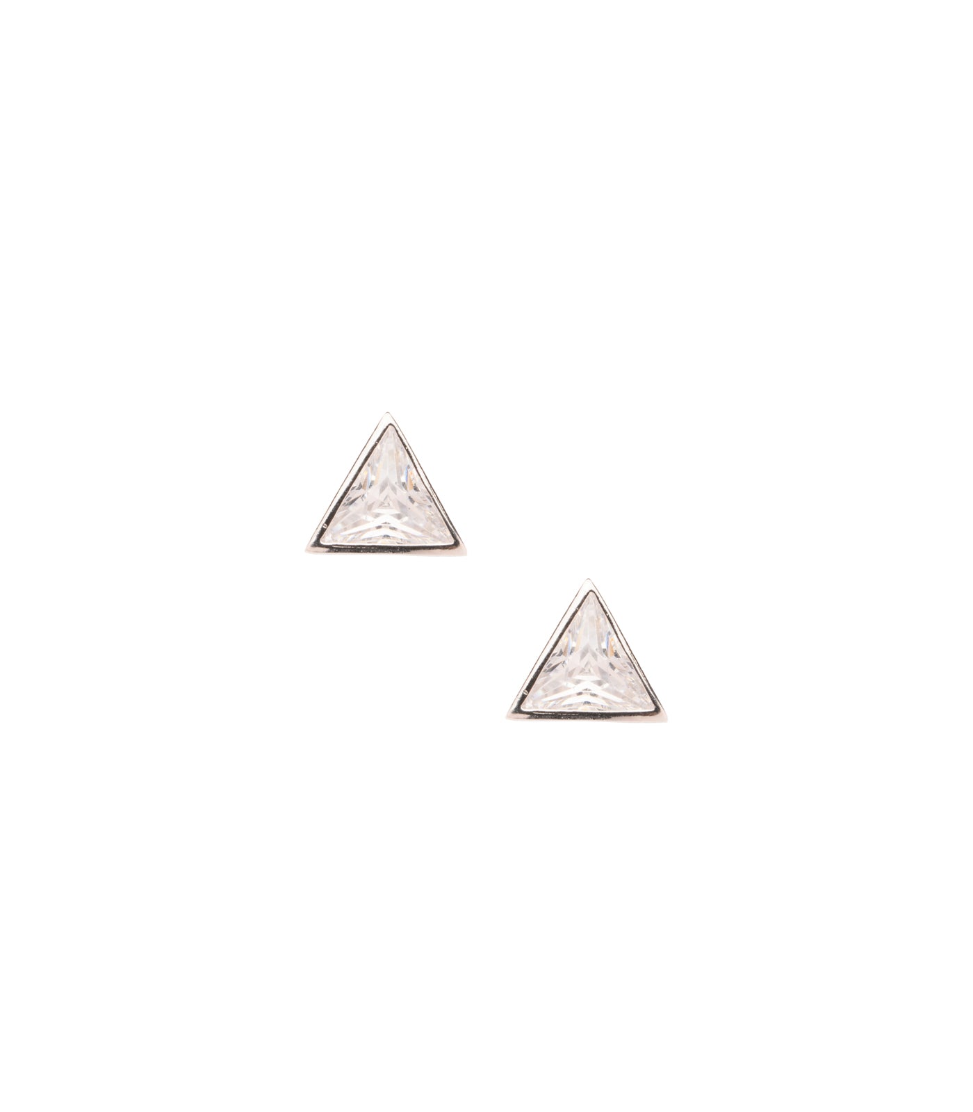 Crisp Triangle Tops (Silver)