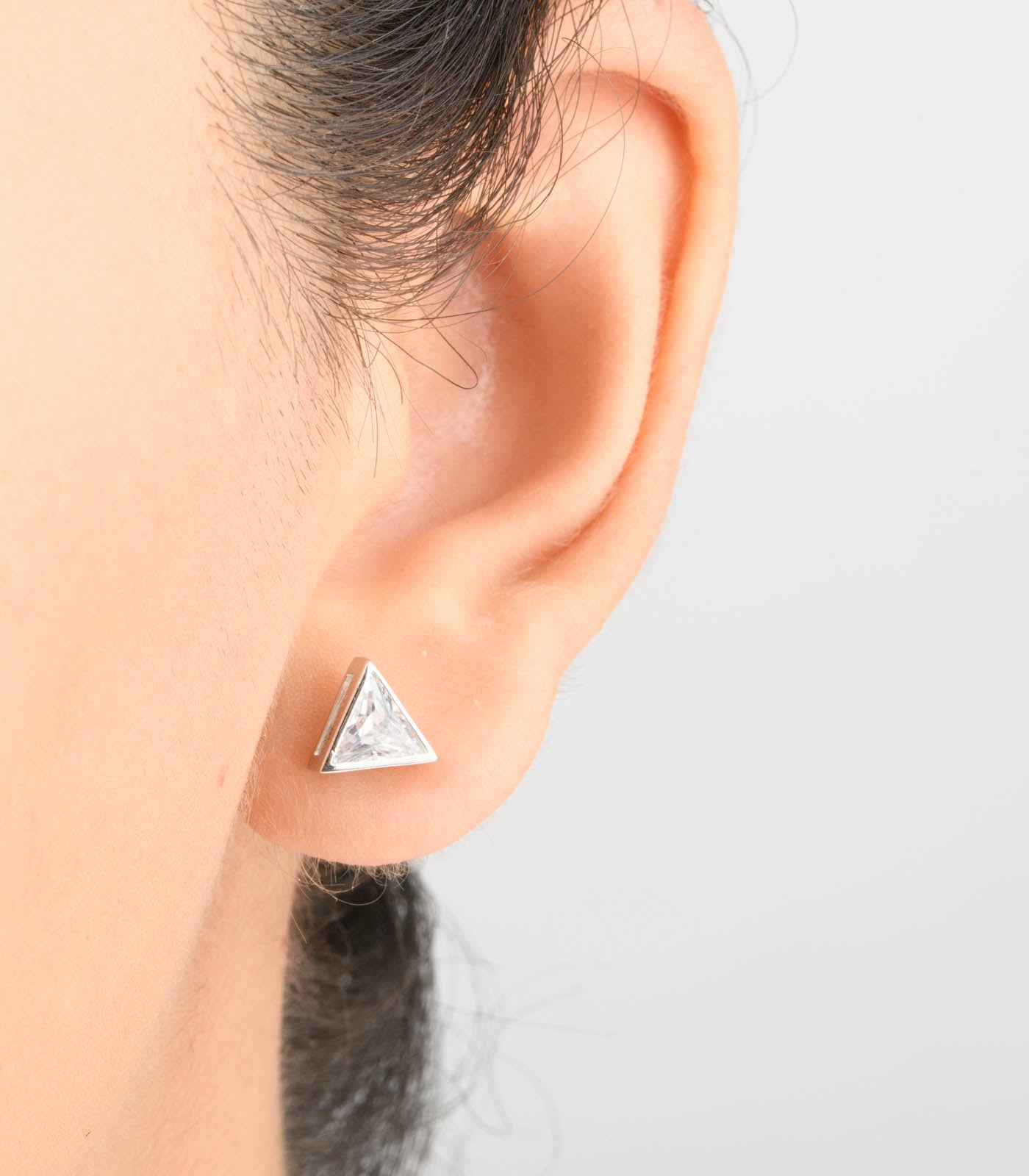 Crisp Triangle Tops (Silver)
